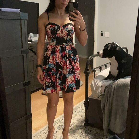 Floral print dress - Picture 1 of 7